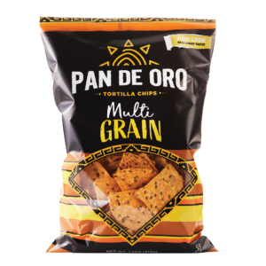 Pan De Oro Multi Gran Tortilla Chips 7.5oz 12ct